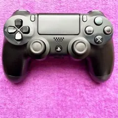 PS4 コントローラー 純正 1J ジェットブラック E7k-2 【超美品】