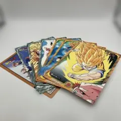 現状品　当時物 ドラゴンボールZ ジャンボカードダス　7枚まとめ売り