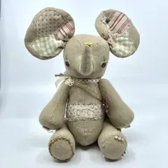 Mana's Bear ふくおかまな リネンぞうさん ぬいぐるみ