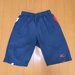 Mizuno ハーフパンツ 160 ネイビー