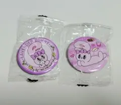 エスターバニー くら寿司 缶バッジ 2個セット