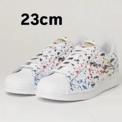 adidas Originals/スプラッターペイントスニーカー 白 23.0