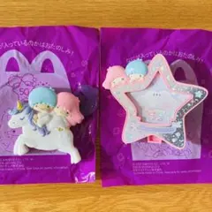 新品　未使用　ハッピーセット　キキララ　2こセット　マクド　マック