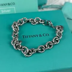 【極美品】ティファニー ツイストロープ リンク ブレスレット 925