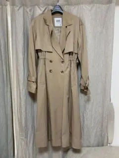 ページボーイ Cテンセルルーズトレンチコート　ロングスプリングコート