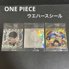 ONE PIECEワンピース 大海賊シールウエハース 麦わらの一味　ゾロ　ルフィ