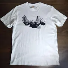 USA製【フィルソン】FILSONヘラジカ（ムース）プリント Tシャツ サイズLのサムネイル