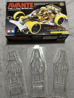 お値下　新品未使用 ミニ四駆 アバンテクリアボディ　他 タミヤ ミニ四駆特別企画 アバンテMk.IIIアズール クリヤー