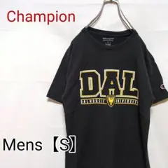 Q14【US輸入】Champion(チャンピオン)　Tシャツ【メンズS】ブラック