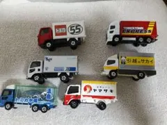 トミカまとめ売り　働く車　トラック6台のサムネイル