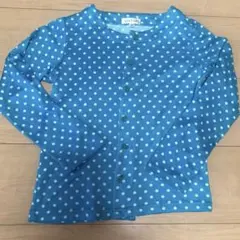 anyFAM 水玉カーディガン 130