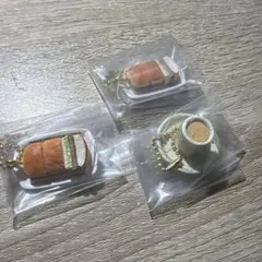 コメダ珈琲店 マスコット　カツパン×2 カフェラテ　3点セット