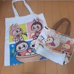 LABUBU トートバッグ 2点セット