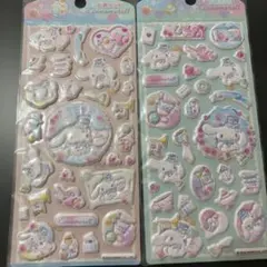 シナモン ぷくぷくシール