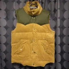 オーシャンパシフィック コーデュロイ ダウンベスト サイズM