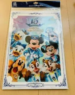 TDS ディズニーシー 15周年 実写 クリアホルダーセット ディズニー