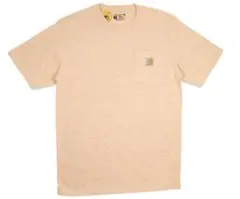 【M】Carhartt カーハート 半袖ポケットTシャツ K87/Apricot
