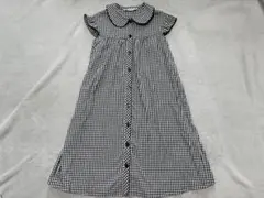 【美品】CHOPIN ギンガムチェック 半袖　ワンピース　140 ショパン