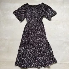 Ray Cassin レイガズン　花柄ワンピース　半袖