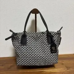 ROBERTA PIERI ロベルタピエリ　ナイロン　レザー　トートバッグ