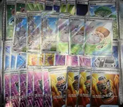 未使用♡ポケモンカード　グッズ　スタジアム　SR 36枚まとめ売り！