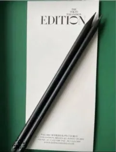 東京エディション虎ノ門ホテル 鉛筆、メモ帳セット