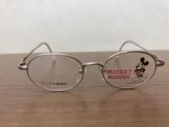 ミッキーマウス オーバルフレーム眼鏡