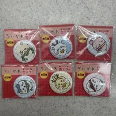 ちいかわ ピンバッジ 全6種類本日発送セブンイレブンちいかわ缶ミラー カニちゃん