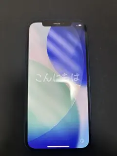 Apple iPhone 12 ブルー 本体　64GB バッテリー73%