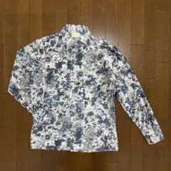 80t/ポリシャツ/Sears/KINGS ROAD/総柄/長袖/シャツ/70sのサムネイル