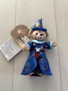 新品　 ダッフィー ぬいぐるみバッジ20周年