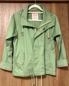 LIPSTAR フード付きマウンテンパーカー SIZE 2 ライトグリーン