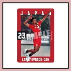 男子バレー 日本代表 ウエハース 第2弾 エバデダンラリー 2025 カード