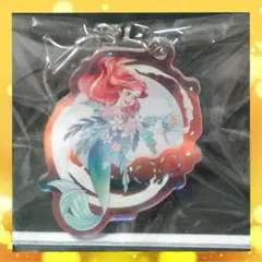ディズニー リトルマーメイド アリエル アクリルキーホルダー　チャーム