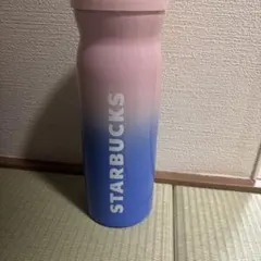 STARBUCKS ステンレスボトル ピンクブルー355ml