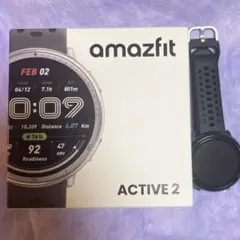 交*子様 Amazfit Active 2 44mm丸型(ブラックシリコン) ケ