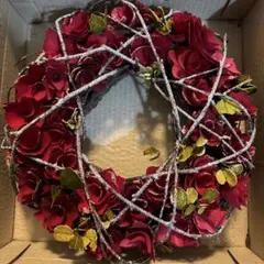 Francfranc リース 赤い花