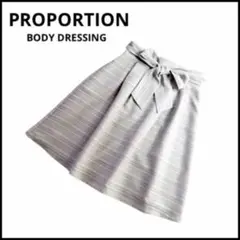 PROPORTION BODY DRESSING ミニスカート　フレア　リボンのサムネイル