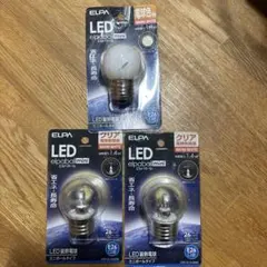 ELPA LED電球 elpadball mini E26 1.4W