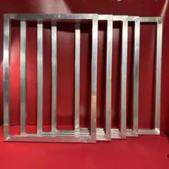 シルクスクリーン アルミ枠 5枚セット 中古／メッシュなし - メルカリ