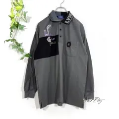 Lynx GOLF USA リンクスゴルフUSA ポロシャツ 長袖 ラガーシャツ