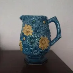 デイジー柄　花瓶orピッチャー