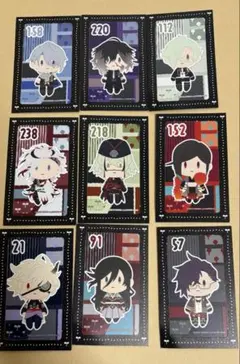 刀剣乱舞　御伴くじ　ぽちくじ　半券　長義　実休　膝丸　等