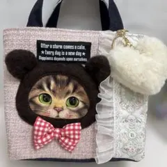 ☆着ぐるみ子猫ちゃん&コヤンイサムチョン.☆*・トートバッグ - メルカリ