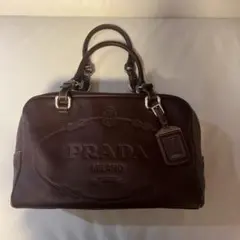 プラダ　レザーハンドバッグ