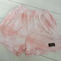 MY LITTLE WONDER ハーフパンツ ピンク タイダイ