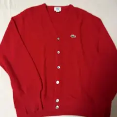 IZOD LACOSTE カーディガン レッド Mサイズのサムネイル