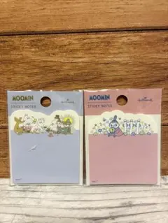ムーミン　リトルミィ　付箋　2個セット