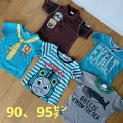 子ども　半袖Tシャツ　90センチ　トーマス　男の子　まとめ売りのサムネイル