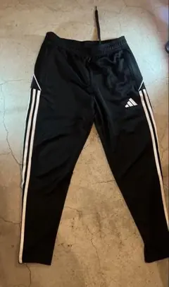 えいさく様専用adidas ブラックジャージ 3本ライン　サイズM